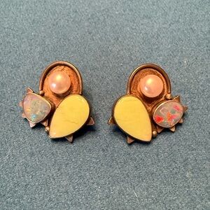 Unique sterling silver earrings